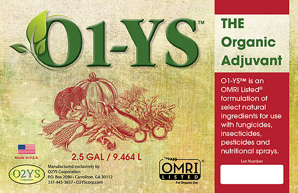 Organisan O1-YS Label Front